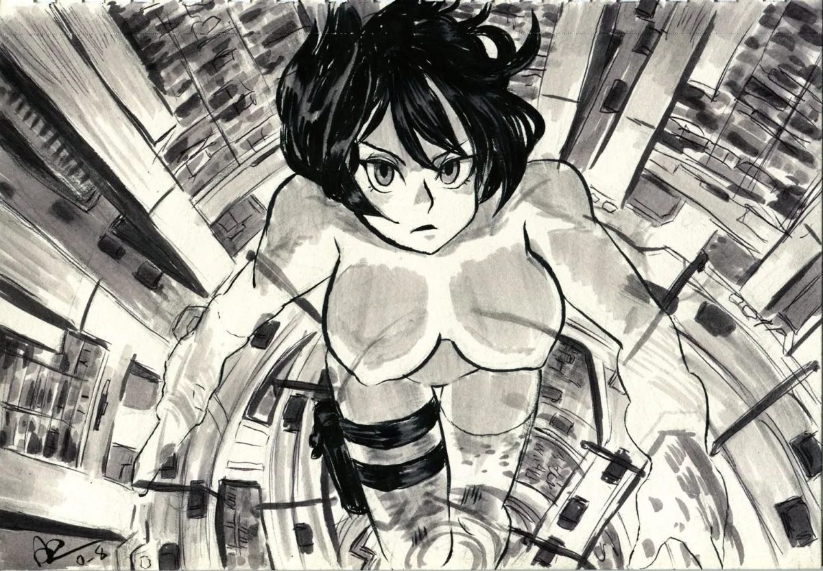 Kusanagi Motoko by Alex Ahad