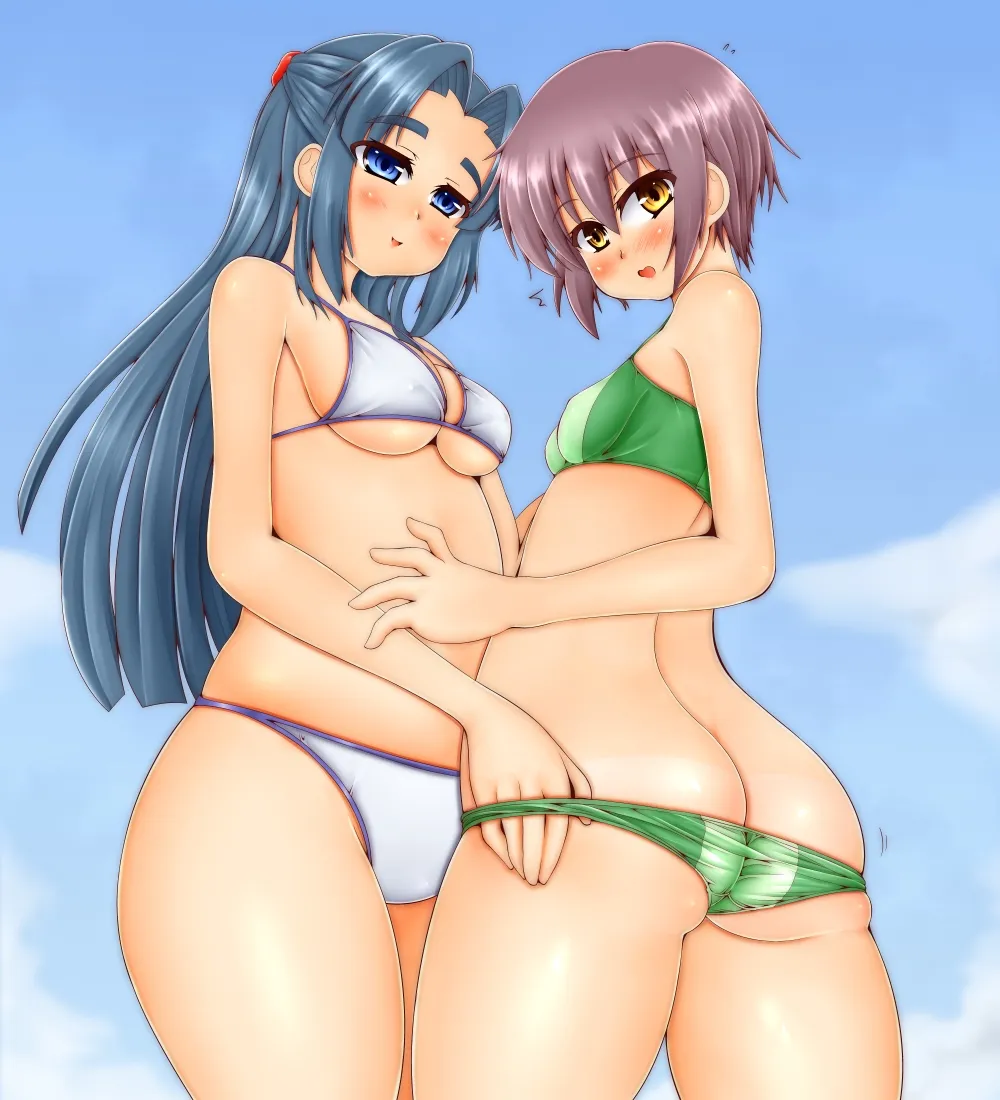 Nagato Yuki, Asakura Ryoko by Yukirin (Nagatoyuki Ibukifuko)
