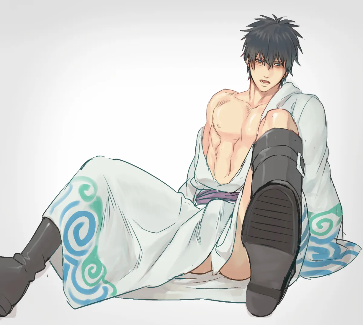 Sakata Gintoki, Hijikata Toushirou by Mozhi (0Moz0)