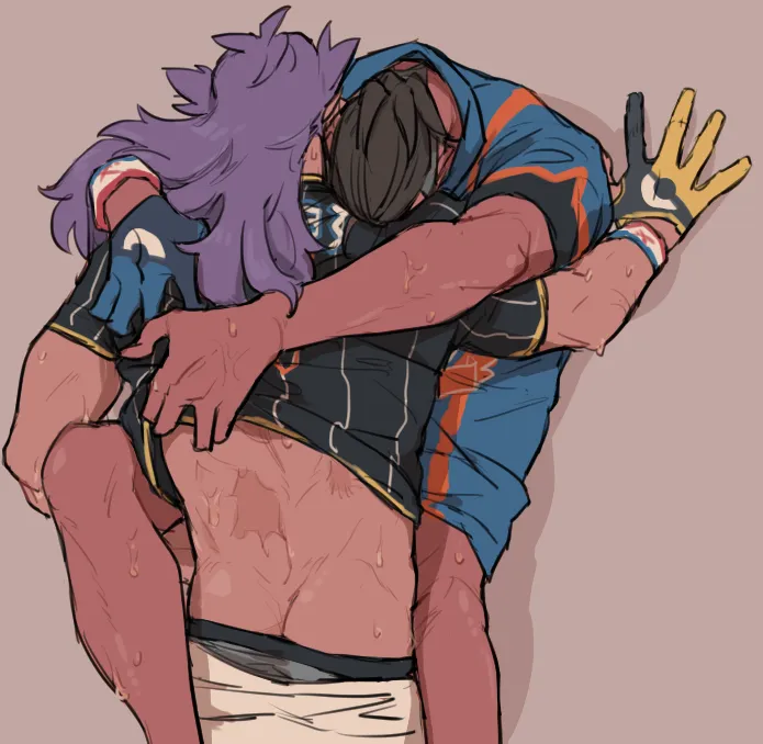 Raihan (Pokemon), Leon (Pokemon) by Chuu Ni