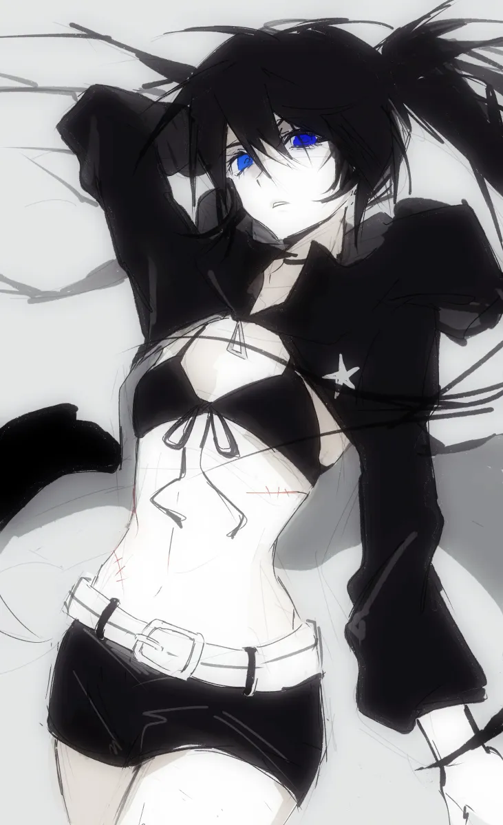 Black Rock Shooter (Character) by Huiyu10019