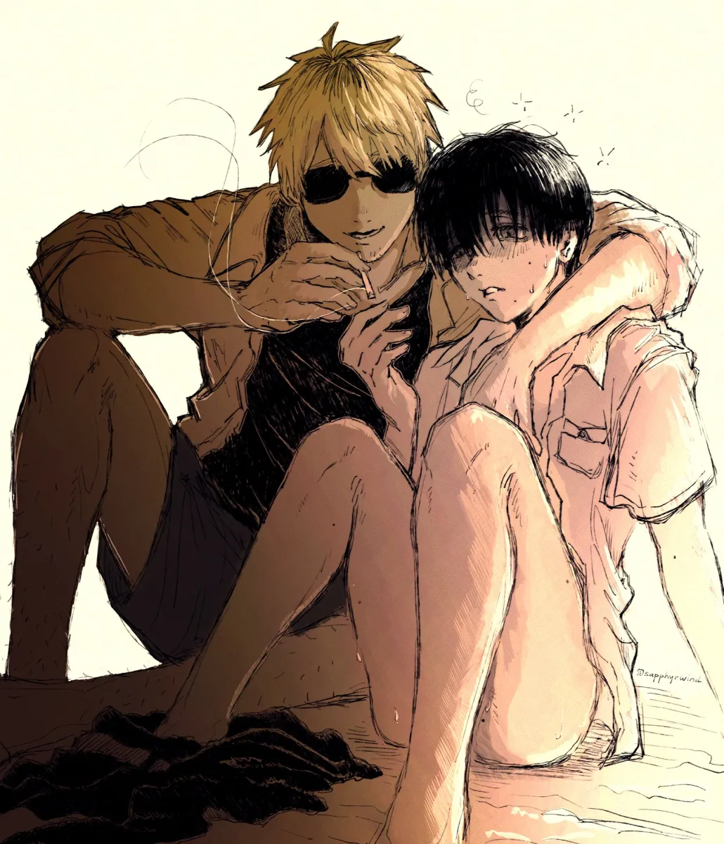 Tsujinaka Yoshiki, Tanaka (Hikaru Ga Shinda Natsu) by Sapphyrwind