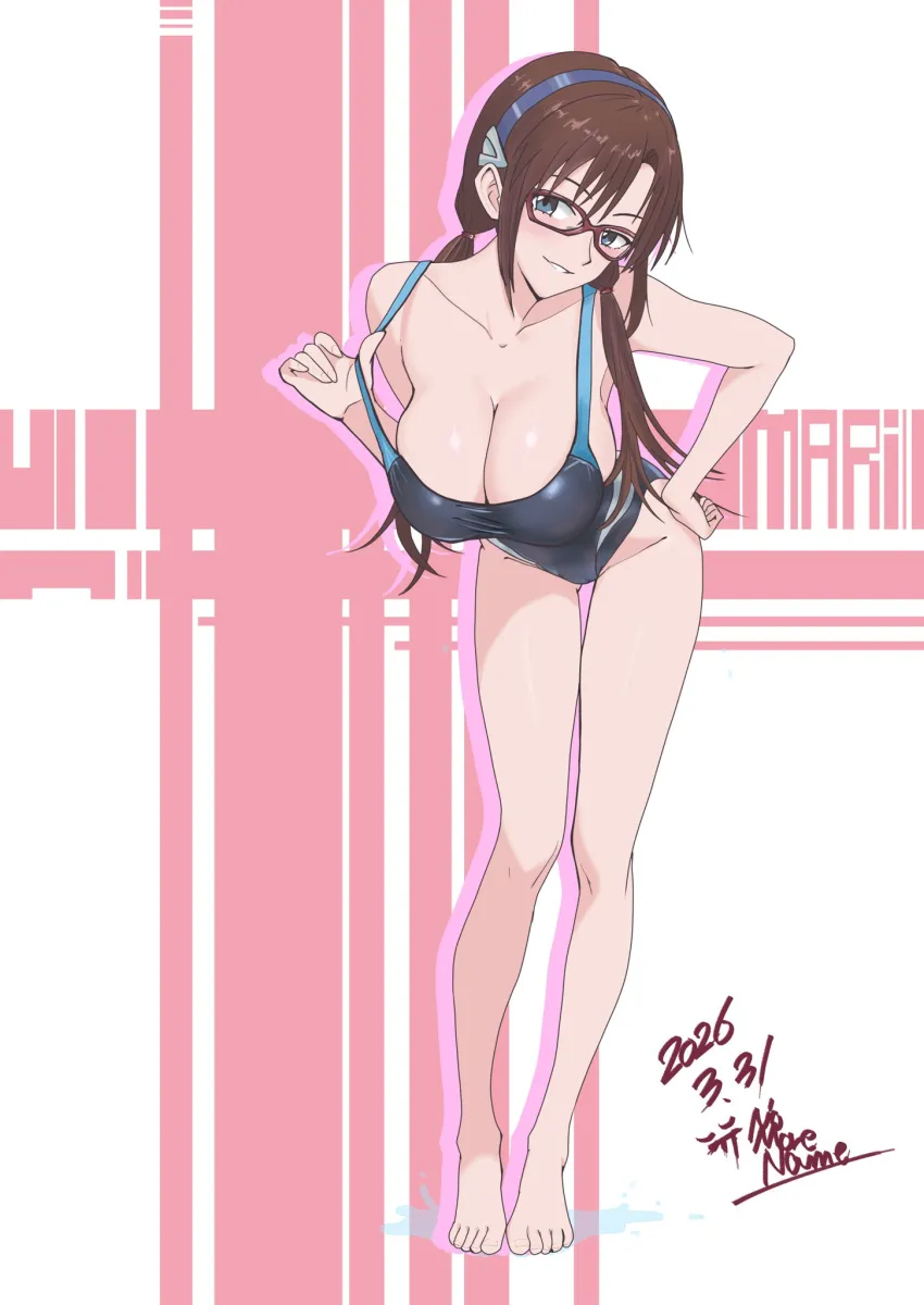 Makinami Mari Illustrious by 1977 Oj3