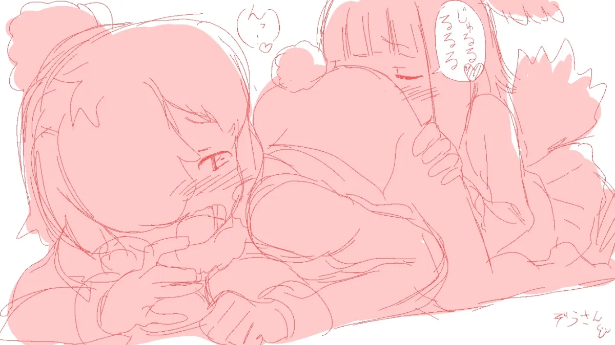 Japanese Crested Ibis (Kemono Friends), Suri Alpaca (Kemono Friends) by Masuyama Ryou