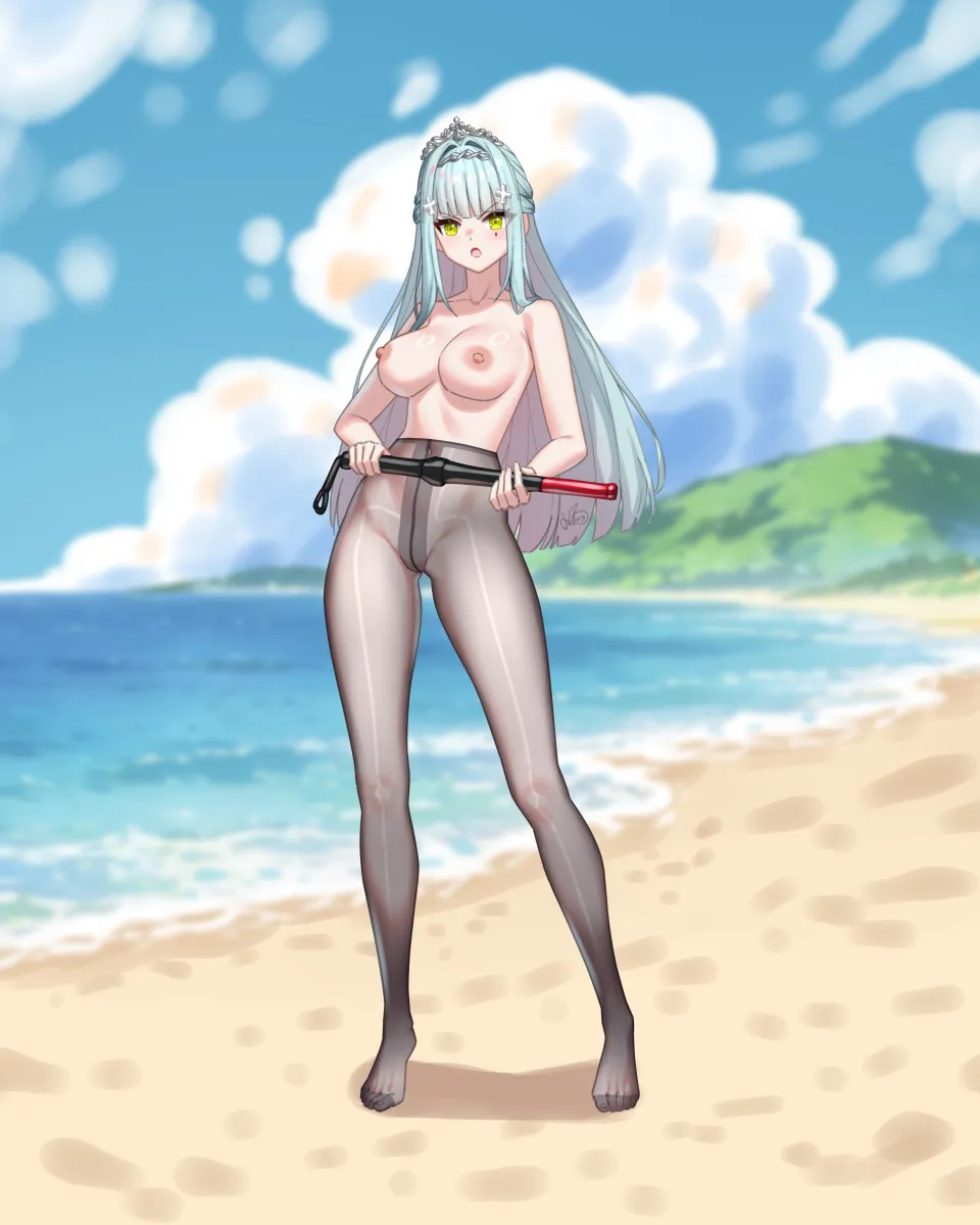 Hk416 (Girls' Frontline), Klukai (Girls' Frontline 2) by Xiaoxi0619