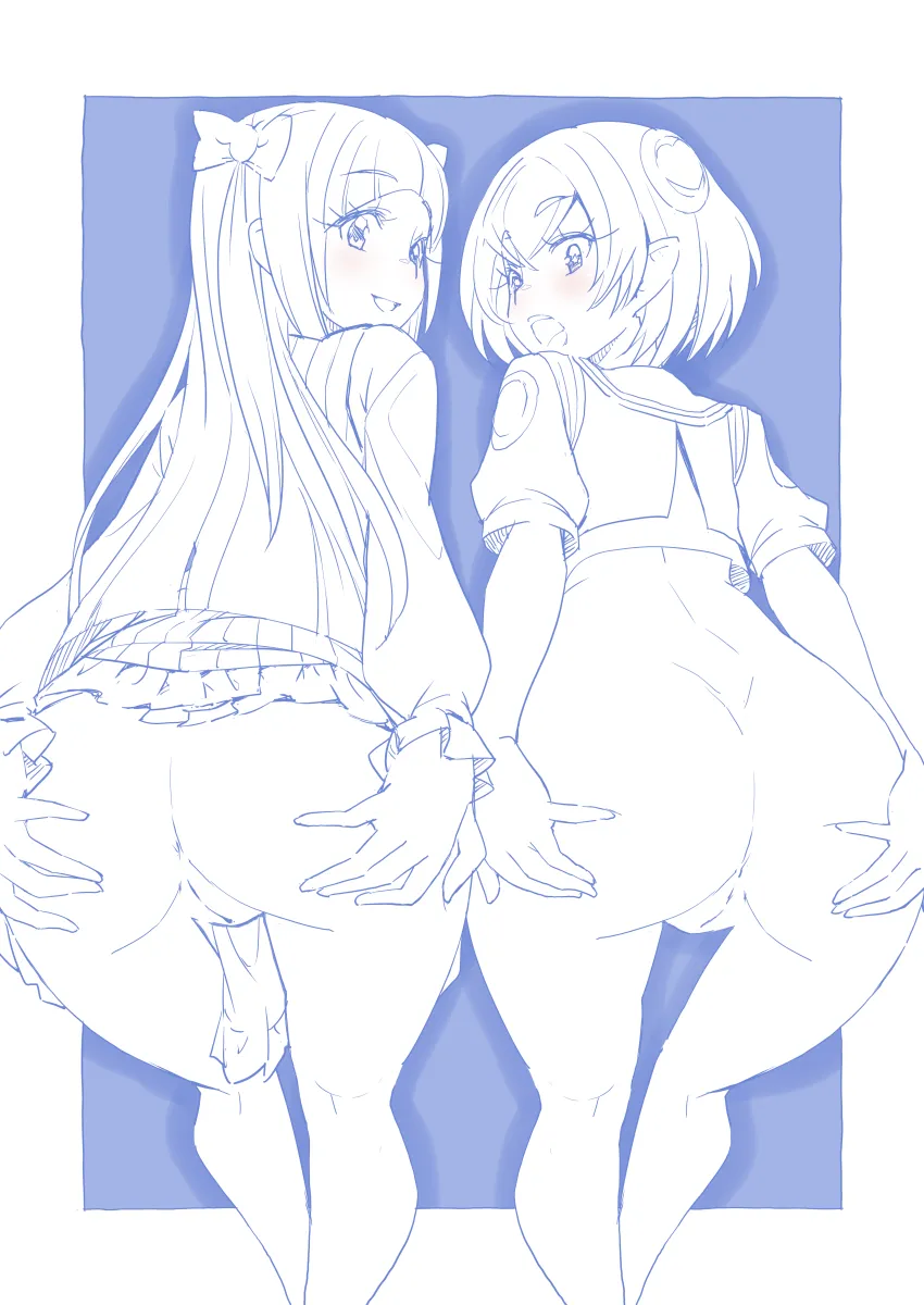 Hagoromo Lala, Kaguya Madoka by Miyagoe Yoshitsuki