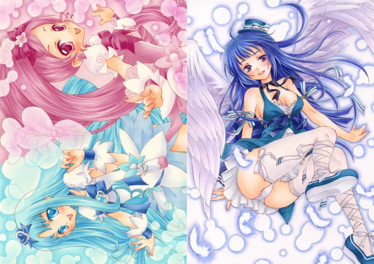 Kurumi Erika, Hanasaki Tsubomi by Aoi Yuuka (Ao No Kokoro)
