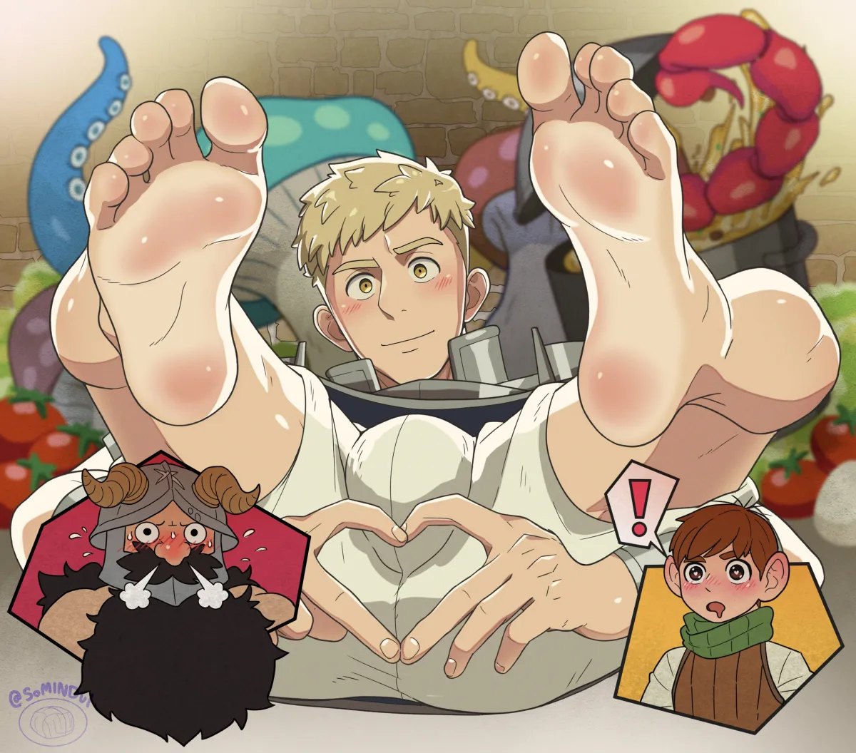 Laios Touden, Senshi (Dungeon Meshi) by Somindul