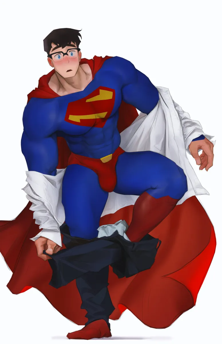 Clark Kent, Superman by Hoonzino