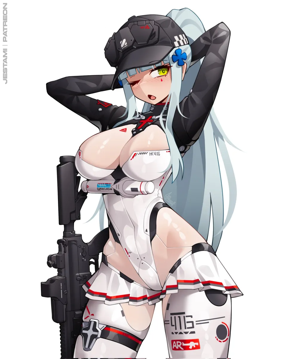 Hk416 (Girls' Frontline), Klukai (Girls' Frontline 2) by Jestami