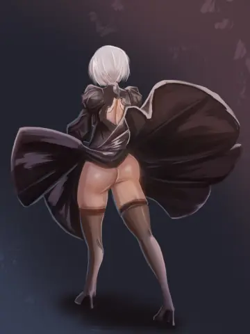 2B (Nier:automata) rule 34