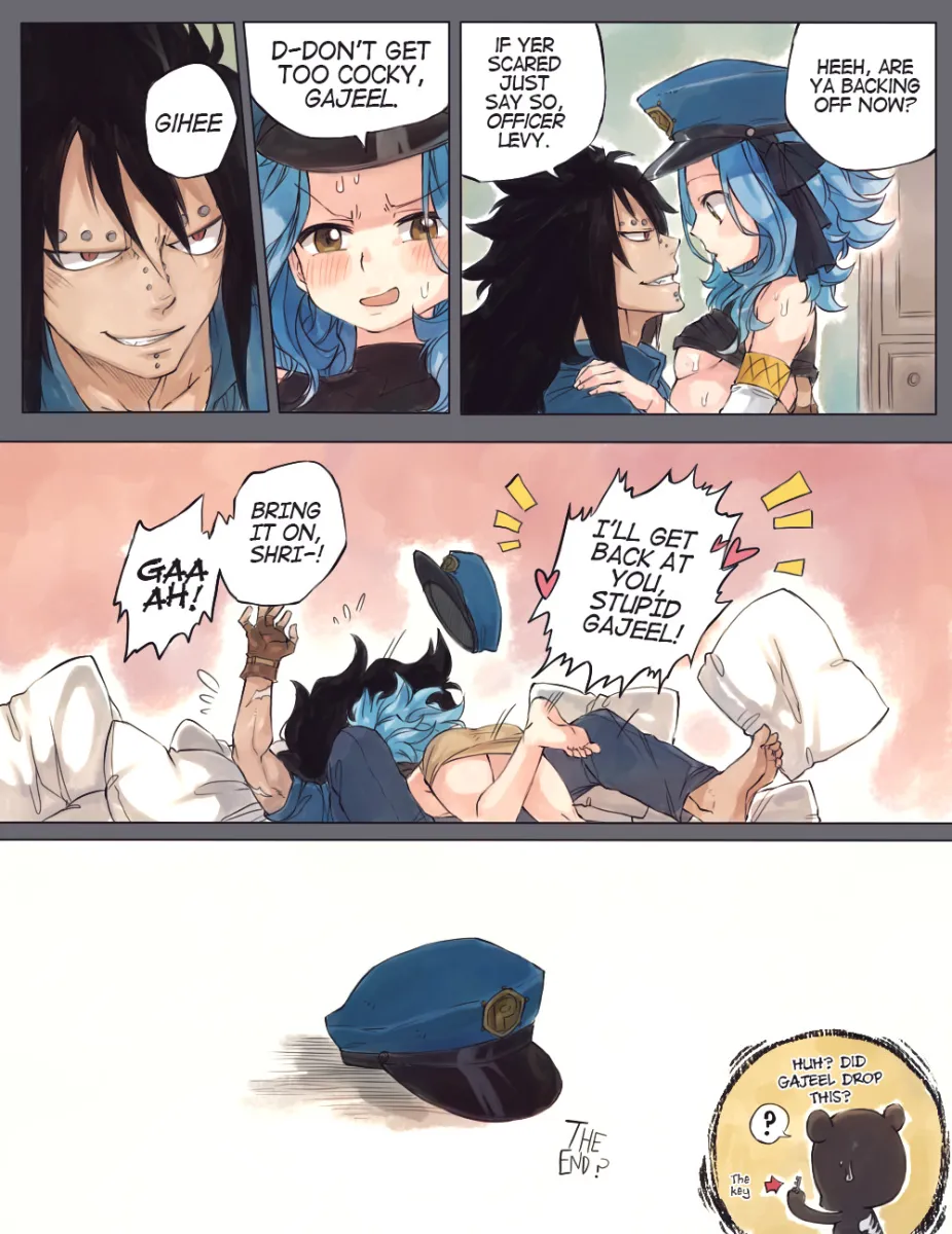 Gajeel Redfox, Levy Mcgarden by Rusky