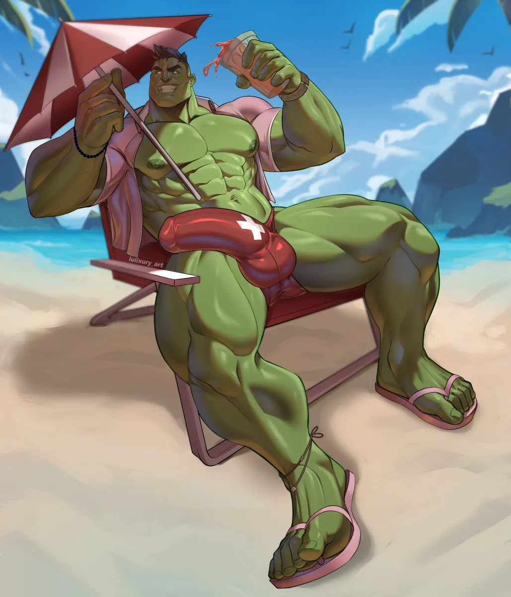 Hulk by Luiixury Art