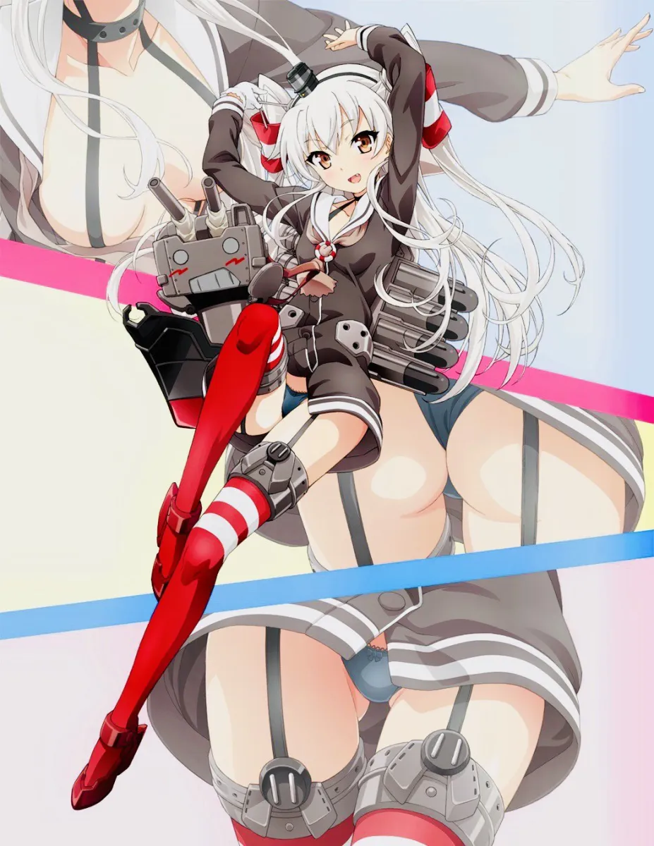 Amatsukaze (Kancolle), Rensouhou-Kun by Watanabe Yoshihiro