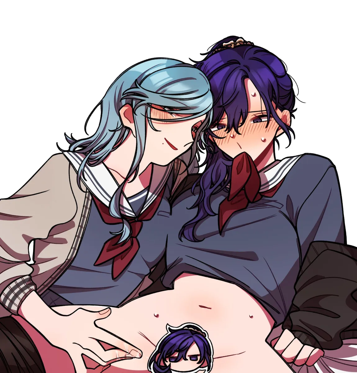 Asahina Mafuyu, Hinomori Shizuku by 3S3677804311973