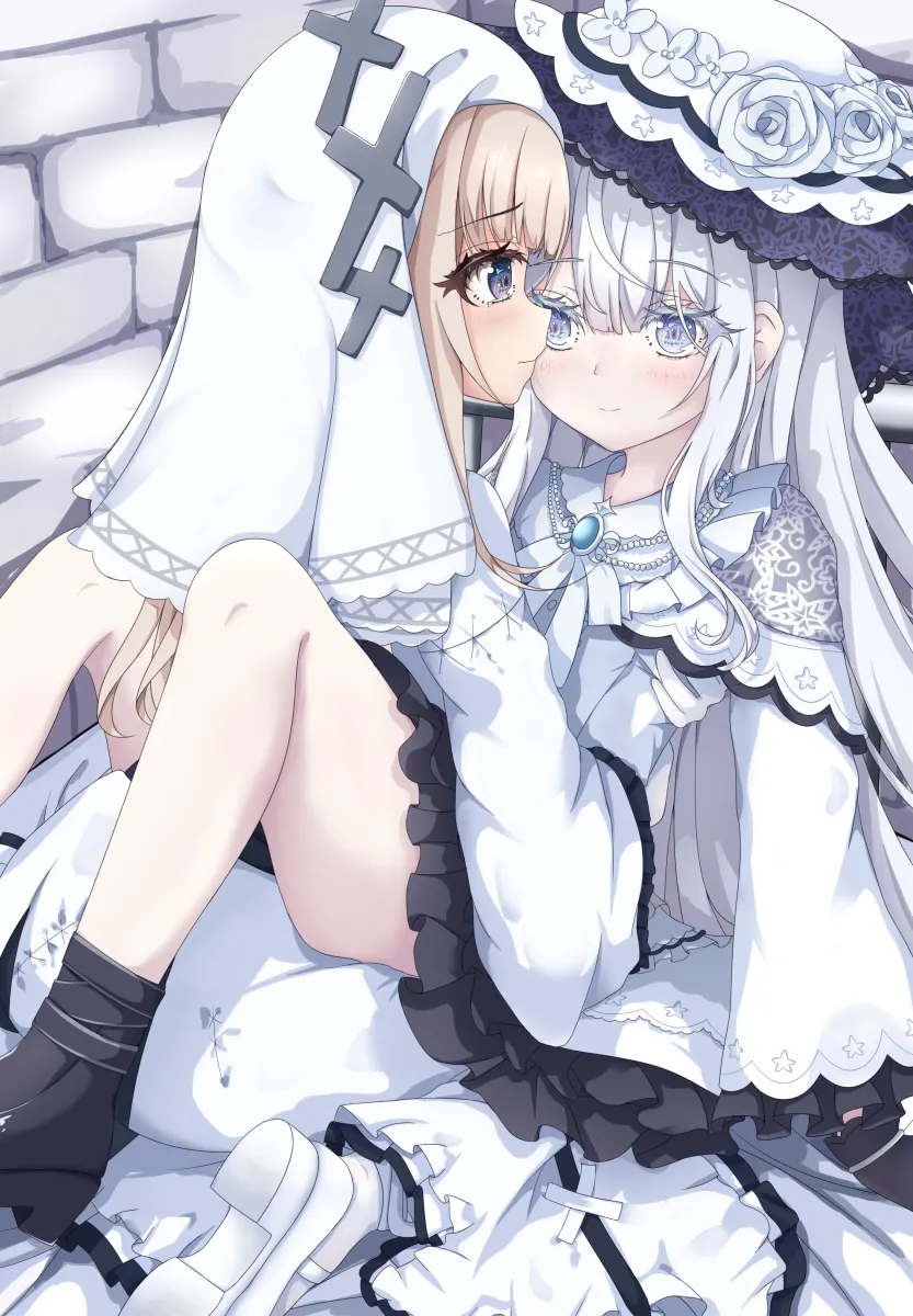 Hikami Meruru, Tsukishiro Yuki by Benetnasch