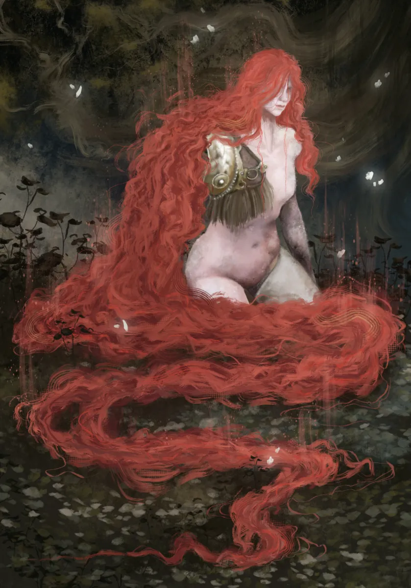 Malenia Blade Of Miquella, Malenia Goddess Of Rot by Amberrdoe