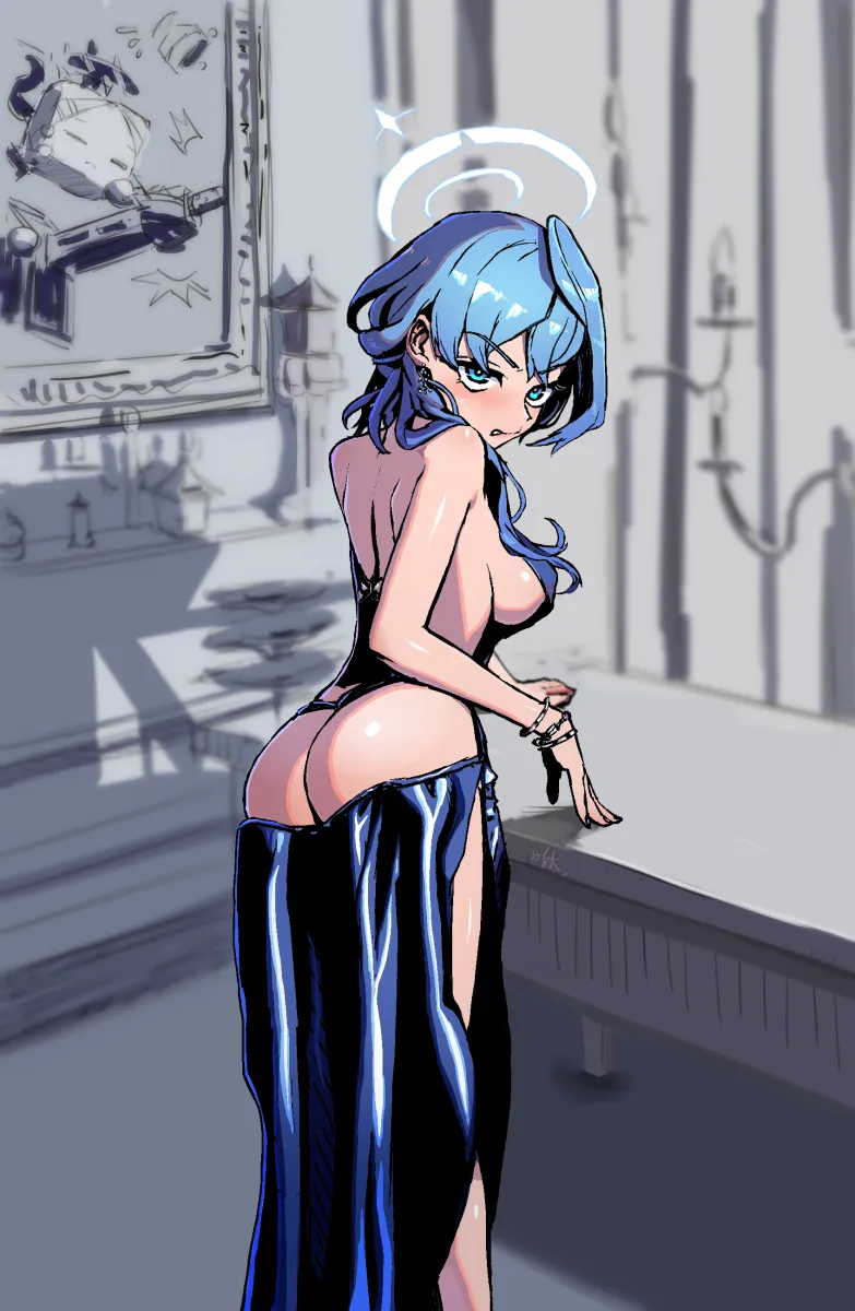 Ako (Blue Archive), Ako (Dress) (Blue Archive) by Fen Ge Xiu