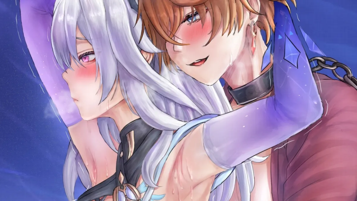 Tartaglia (Genshin Impact), Skirk (Genshin Impact) by Dime-San