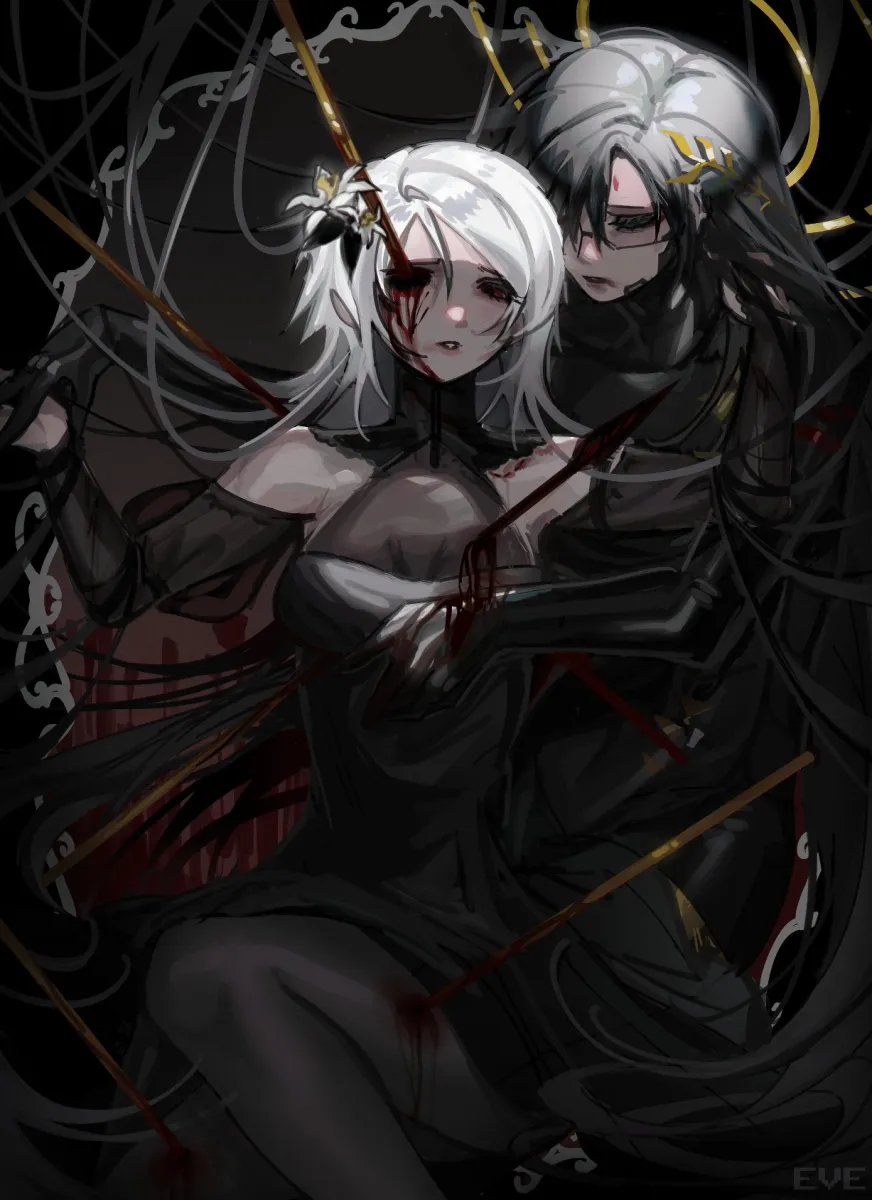 Ariane Yeong, Falke (Signalis) by Eve (Everotten)
