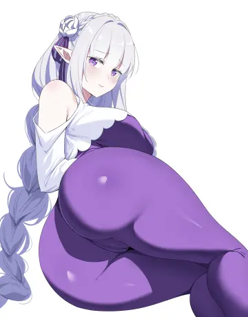 Emilia (Re:zero) rule 34