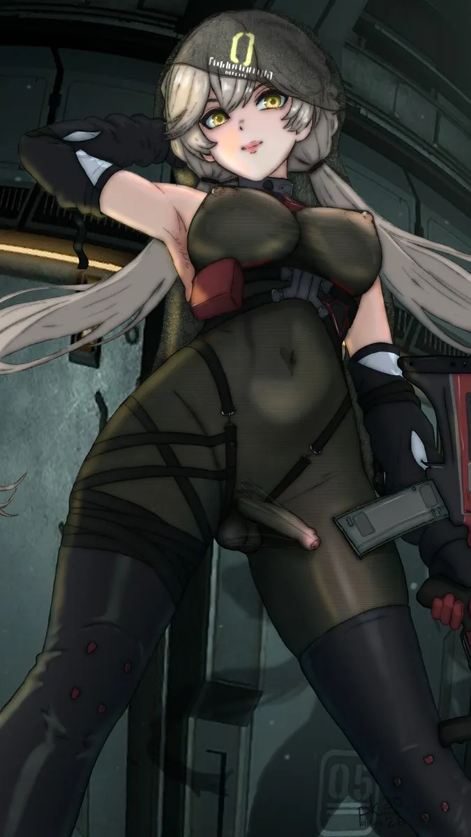 Ots-14 (Girls' Frontline), Black Groza (Girls' Frontline 2) by Kkonanykin