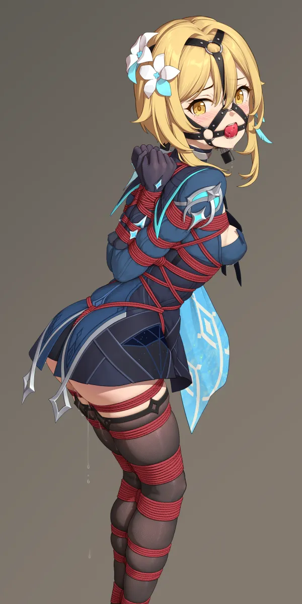 Lumine (Genshin Impact), Lumine (Night Hunt In Snow) (Genshin Impact) by Himitsu (Hi Mi Tsu 2)