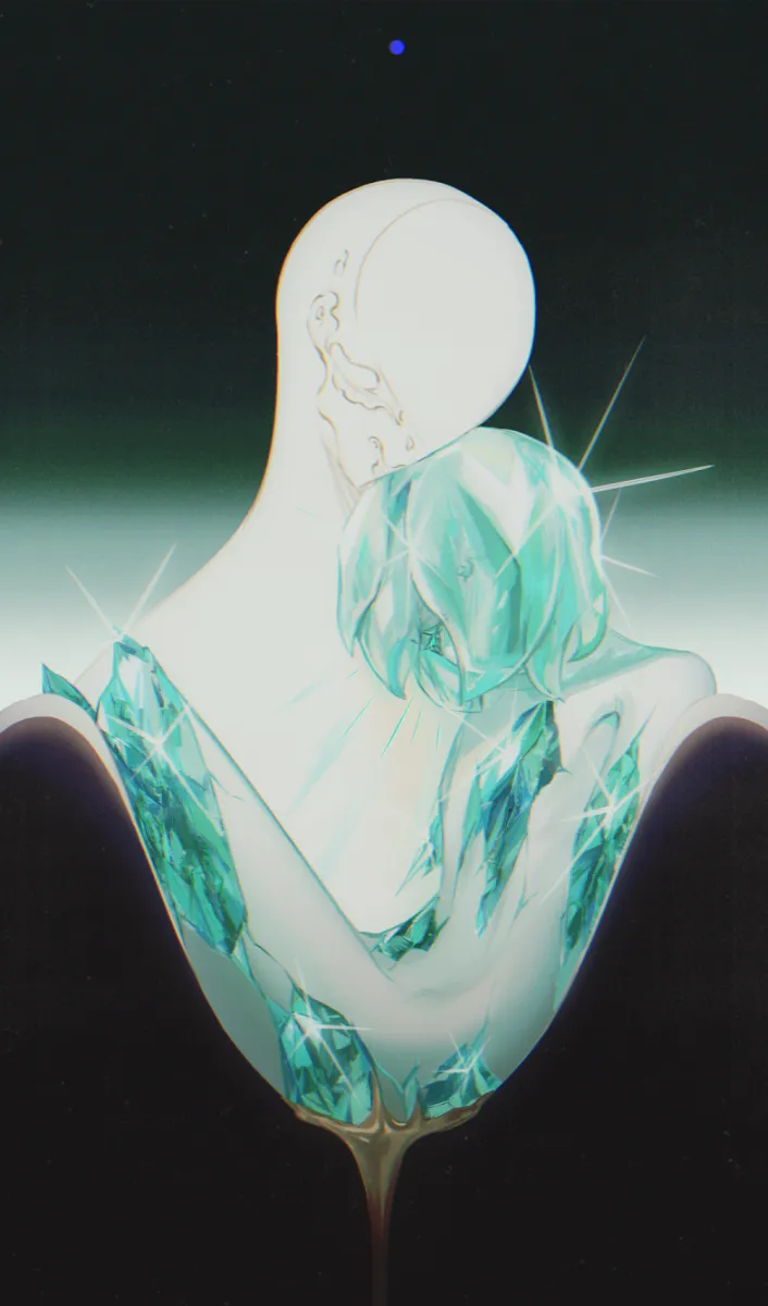 Phosphophyllite, Phosphophyllite (10000) by Mu (318297)