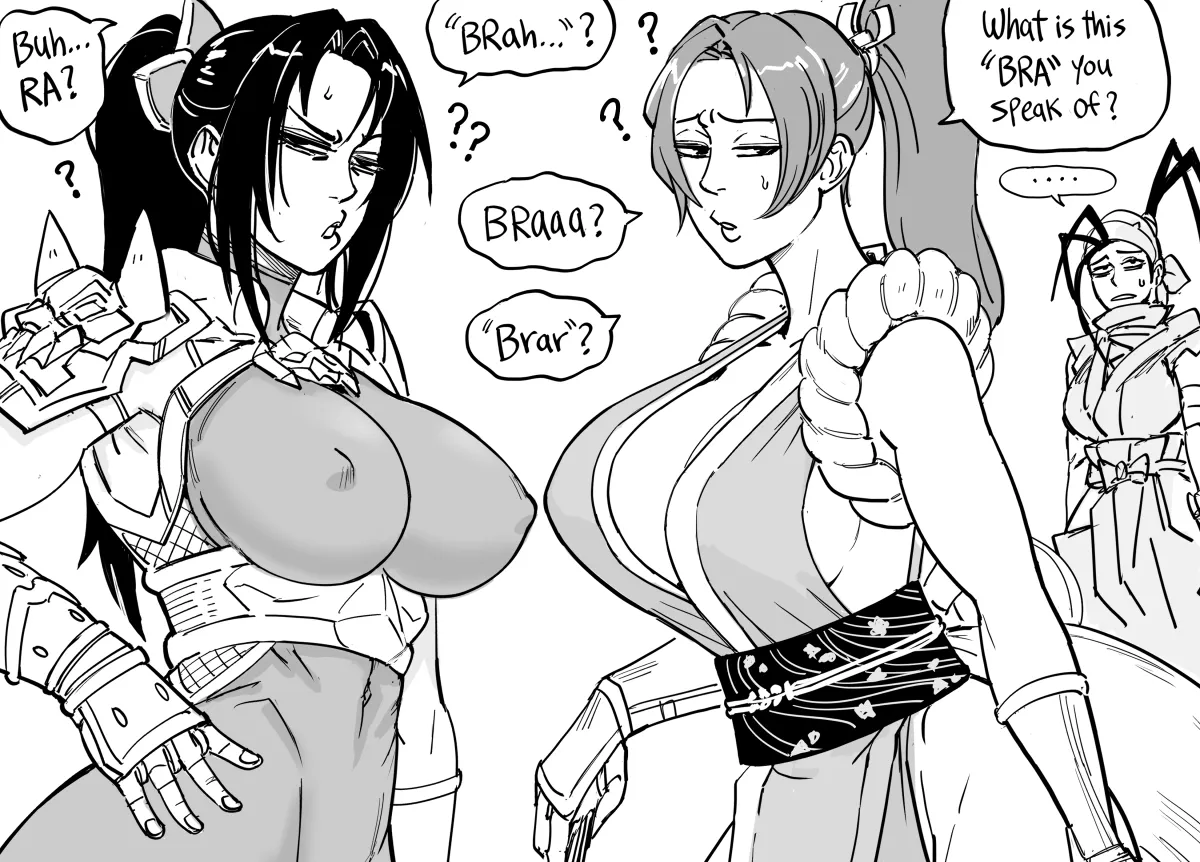 Shiranui Mai, Ibuki (Street Fighter) by Bb (Baalbuddy)