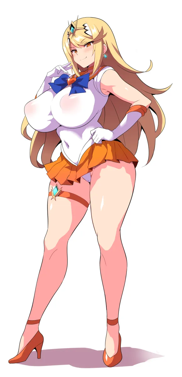 Mythra (Xenoblade), Sailor Venus by Konno Tohiro