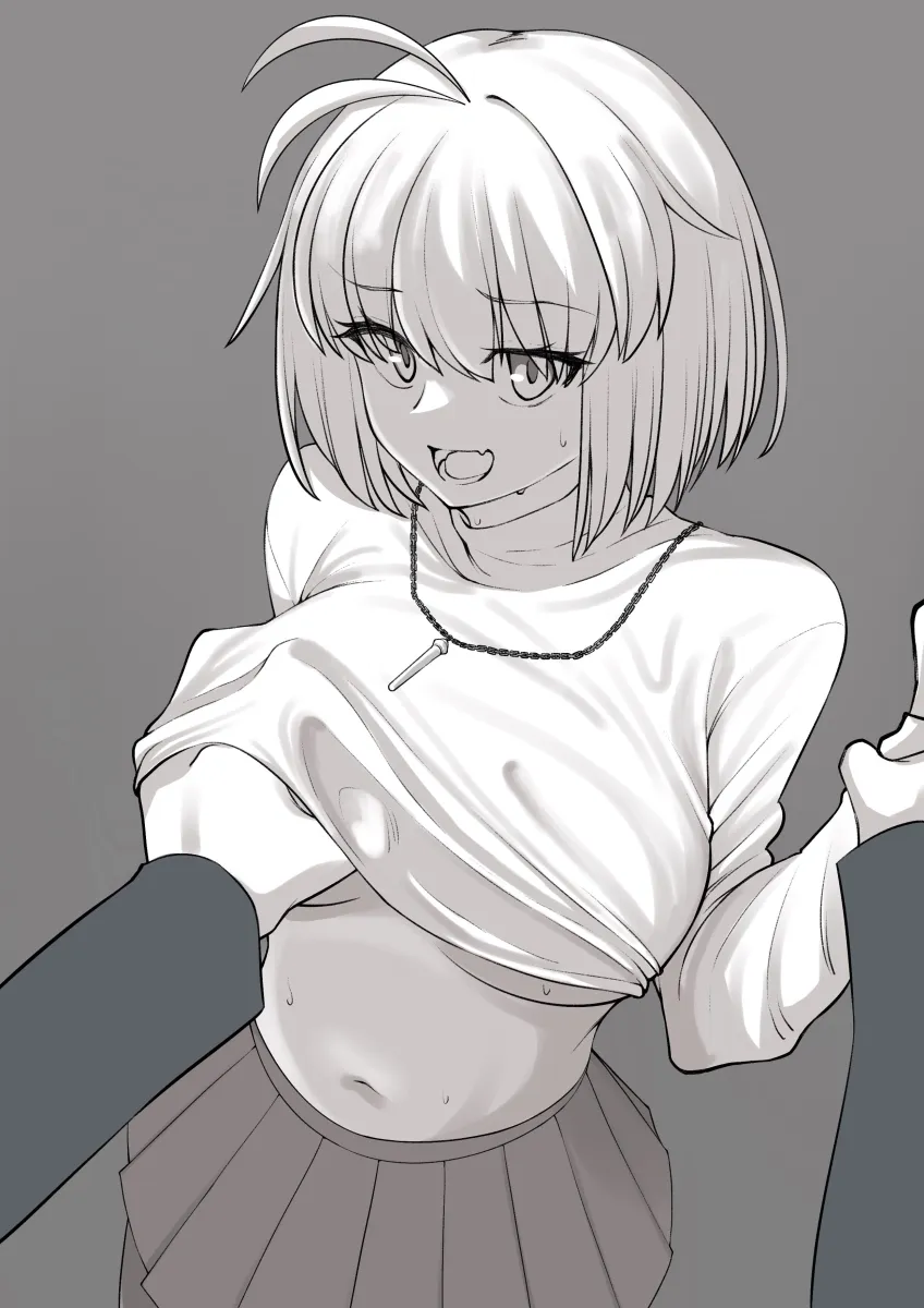Arcueid Brunestud, Tohno Shiki by Sasaki33916
