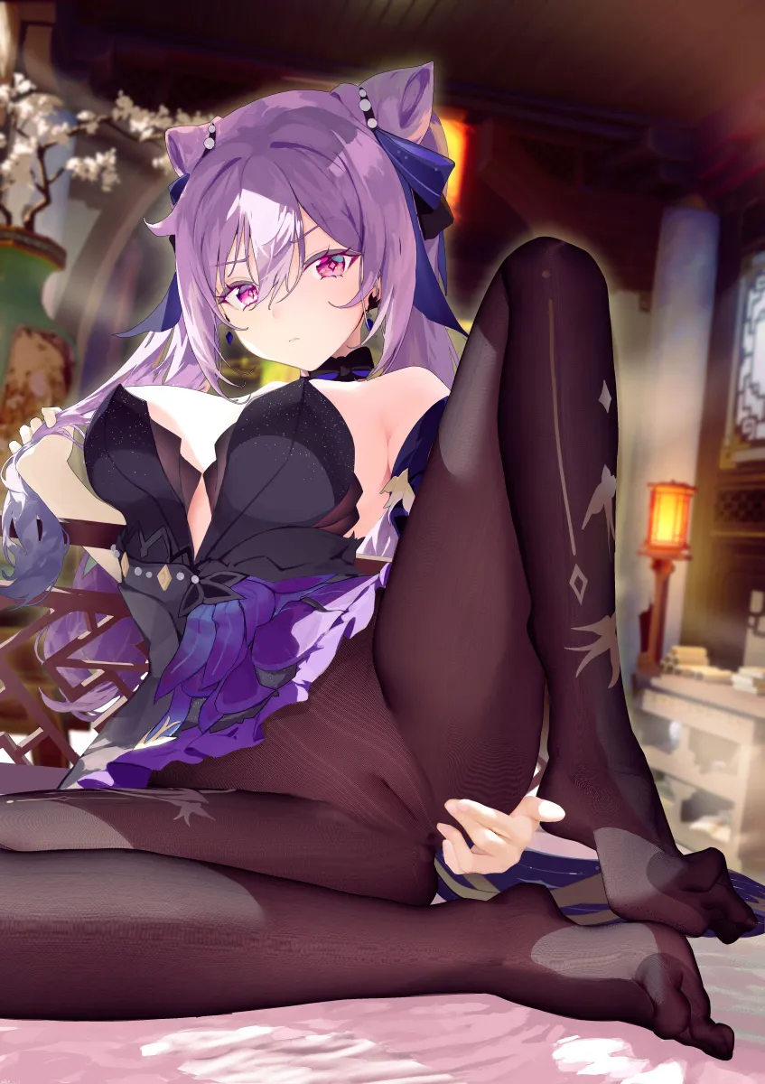 Keqing (Genshin Impact), Keqing (Opulent Splendor) (Genshin Impact) by Haku89
