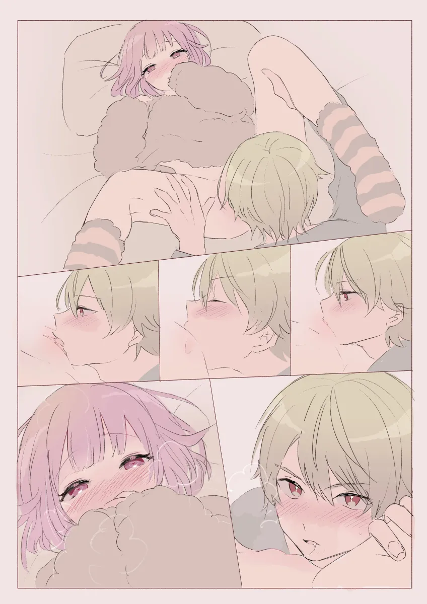 Ootori Emu, Tenma Tsukasa by Momomo (M0 3)