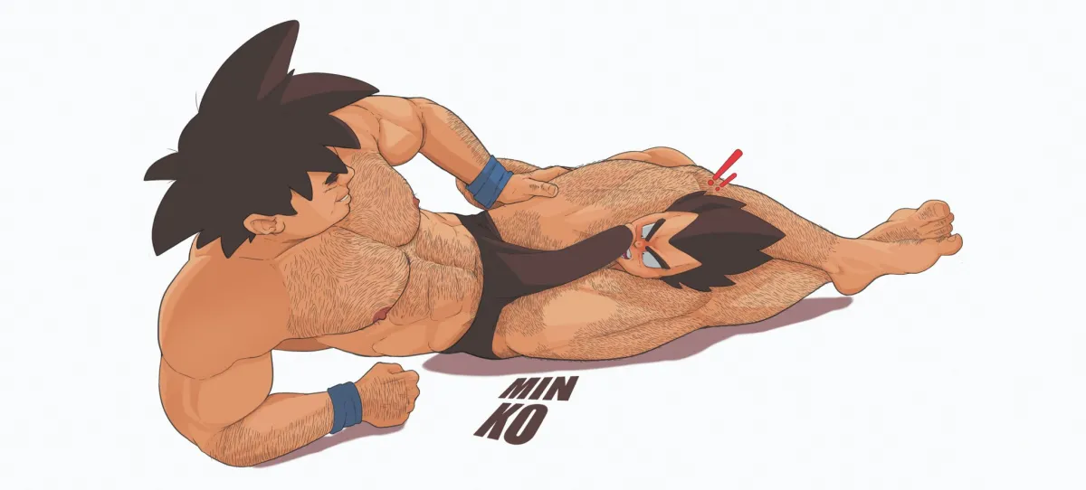 Son Goku, Vegeta by Minko (Katsu Kirishi)