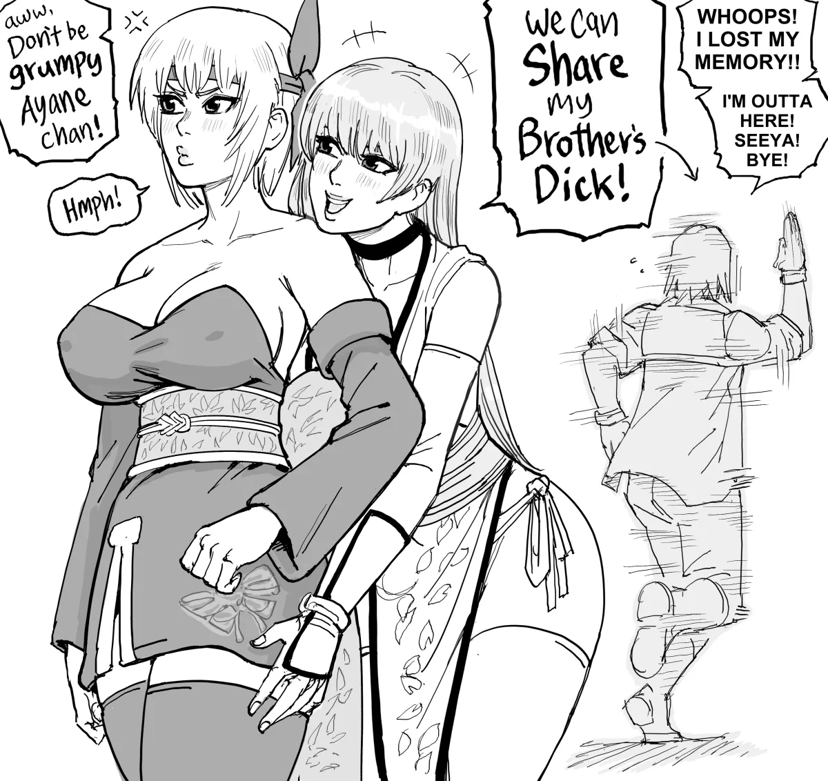 Kasumi (Doa), Ayane (Doa) by Bb (Baalbuddy)