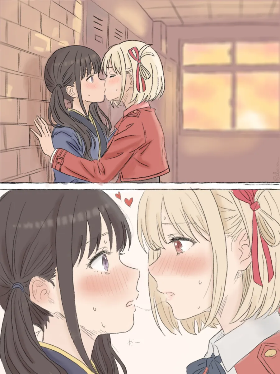 Nishikigi Chisato, Inoue Takina by Sheepexosu