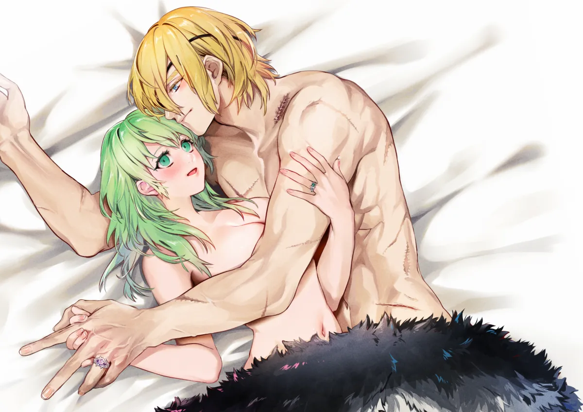 Female Byleth (Fire Emblem), Dimitri Alexandre Blaiddyd by Emcgame