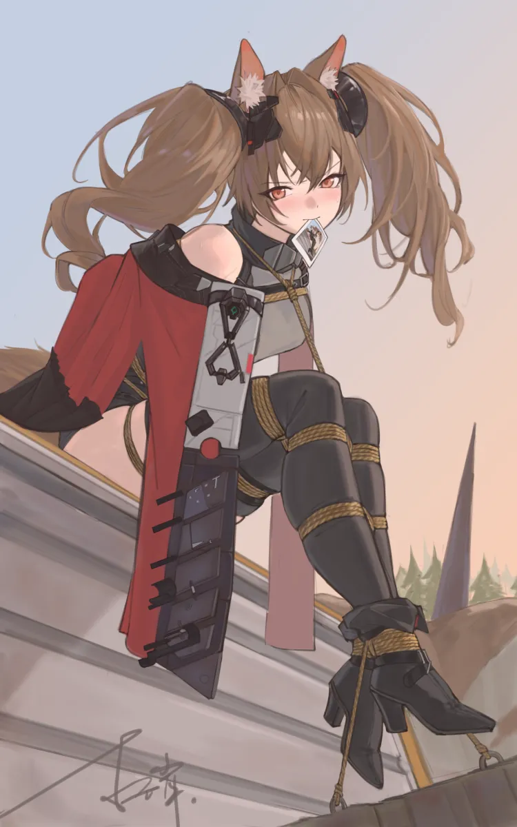 Angelina (Arknights) by Dongyunqing