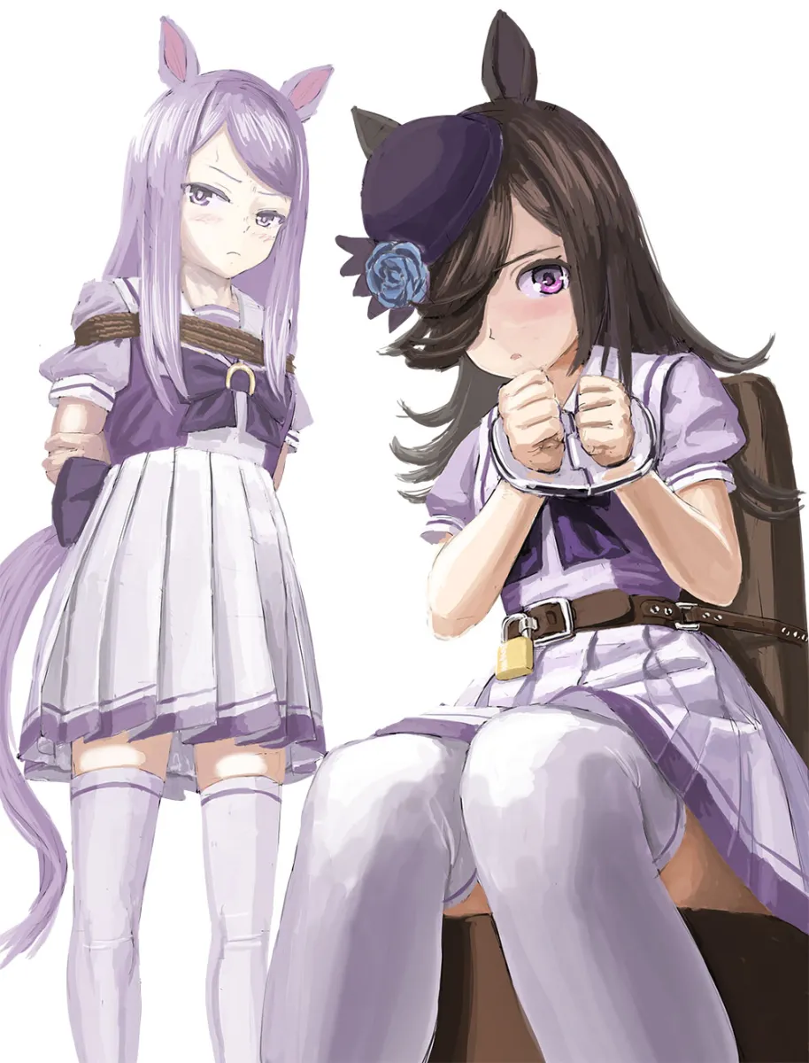 Rice Shower (Umamusume), Mejiro Mcqueen (Umamusume) by Itou Tatsuya
