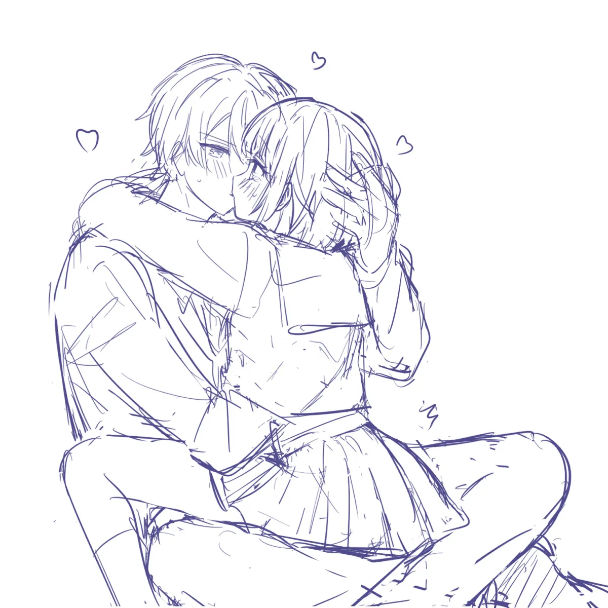 Ootori Emu, Tenma Tsukasa by Pnyo Emc