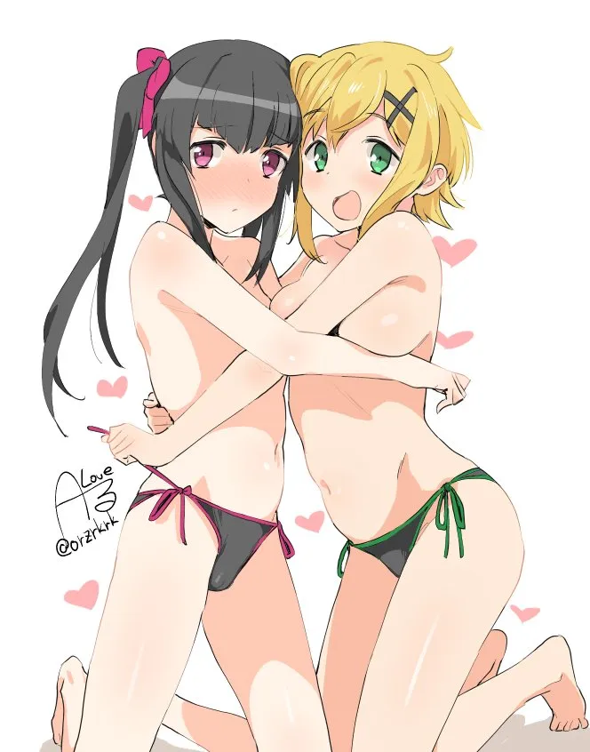 Akatsuki Kirika, Tsukuyomi Shirabe by Rkrk