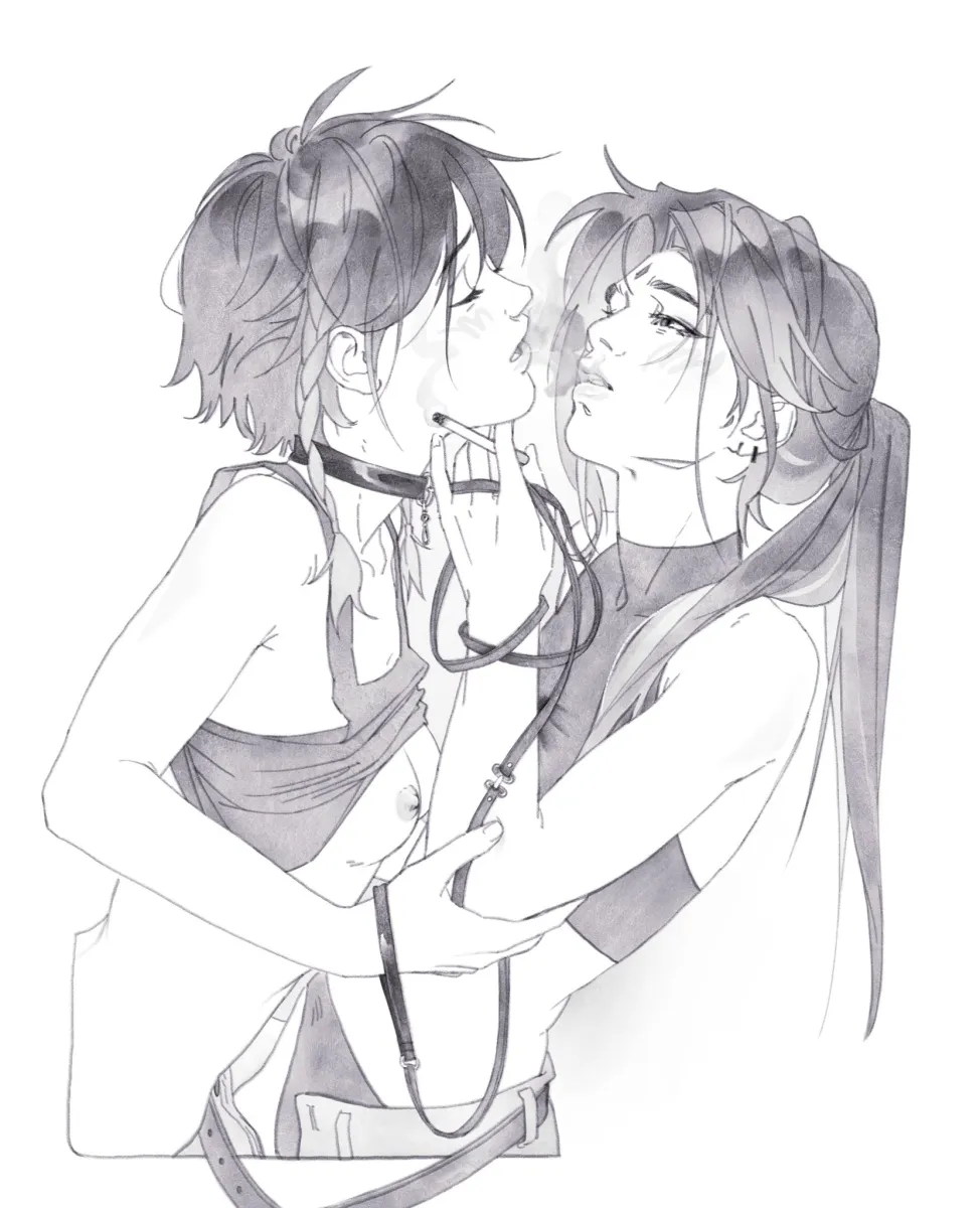 Venti (Genshin Impact), Xiao (Genshin Impact) by Nicnicroute