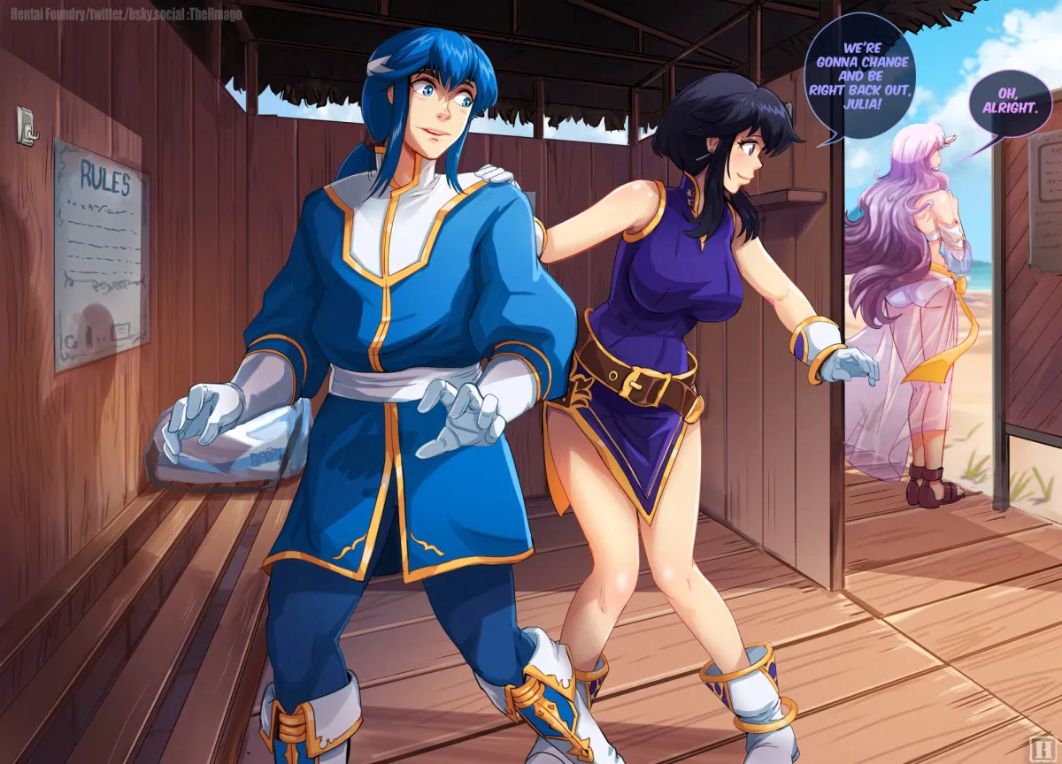Seliph (Fire Emblem), Larcei (Fire Emblem) by Hmage