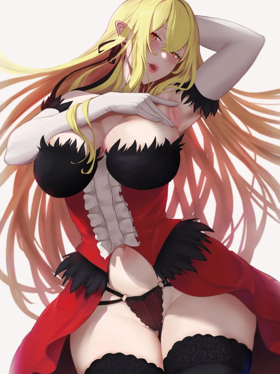 Oshino Shinobu, Kiss-Shot Acerola-Orion Heart-Under-Blade by Sino Kyun