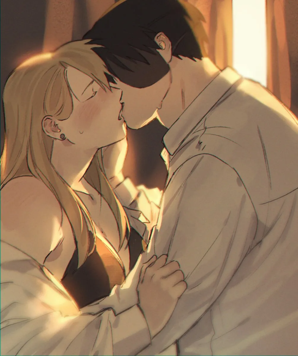 Roy Mustang, Riza Hawkeye by Theo (Tomochingus)