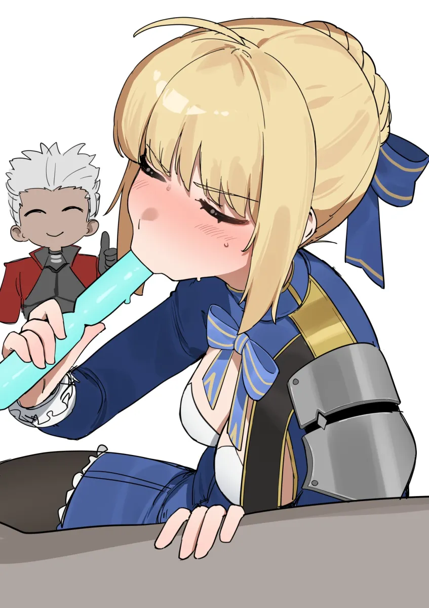 Artoria Pendragon (Fate), Saber (Fate) by Flasso
