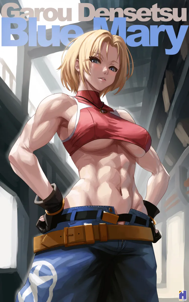 Blue Mary by Swwhenry