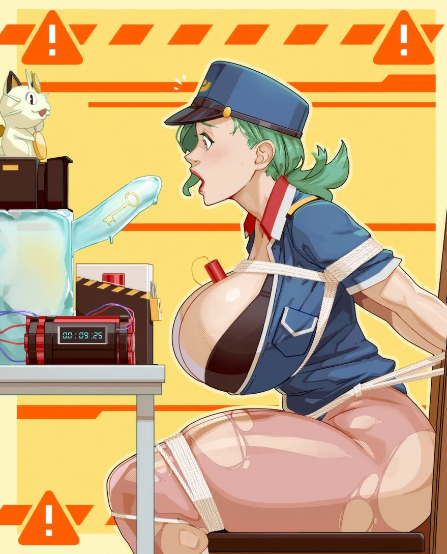 Meowth, Officer Jenny by Materclaws