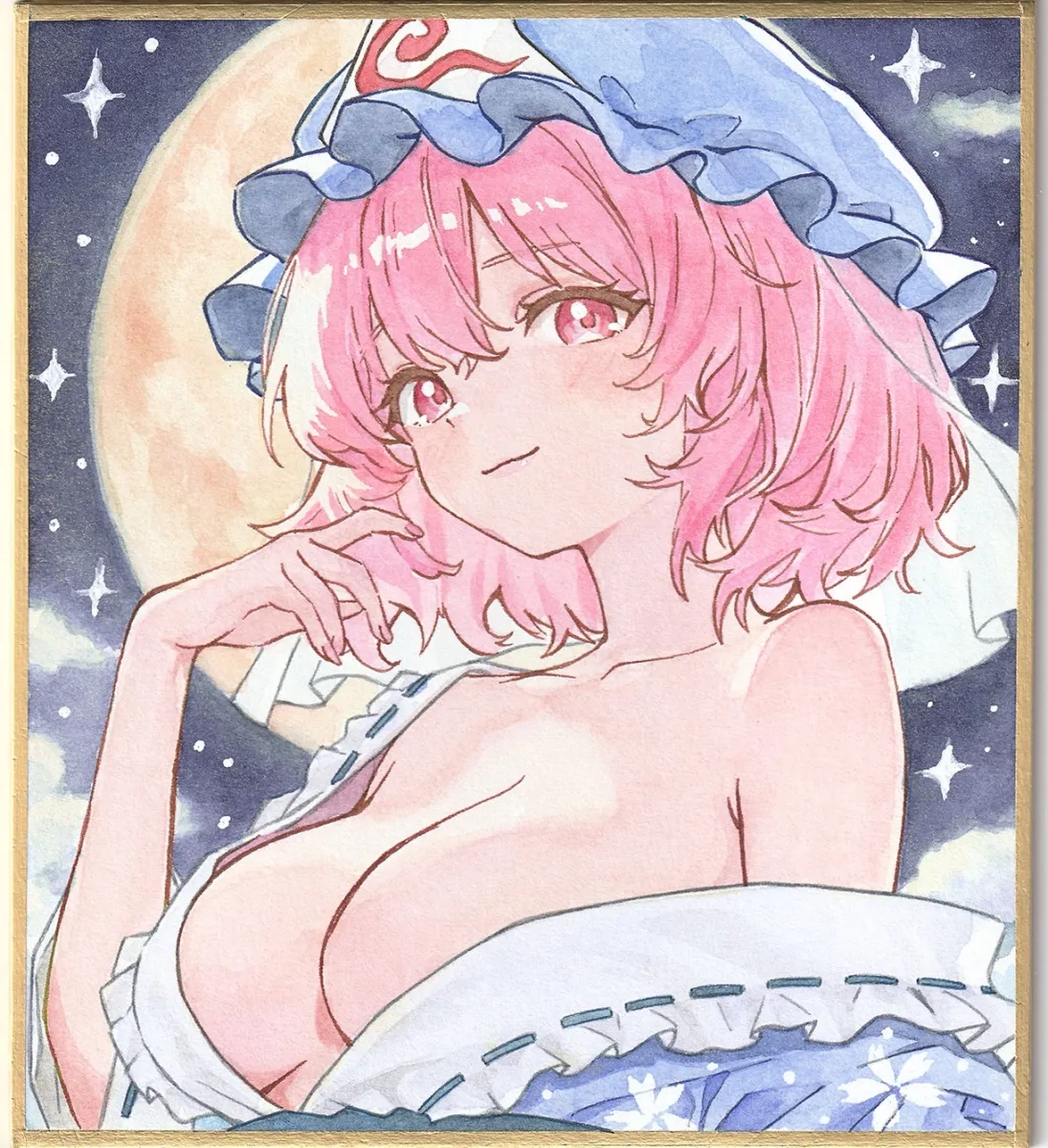 Saigyouji Yuyuko by Chikichiita