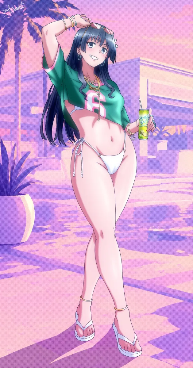Saten Ruiko, Cover Bikini Girl (Gta Vi) by Chantanapot
